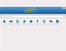 Tablet Screenshot of labaule.fr